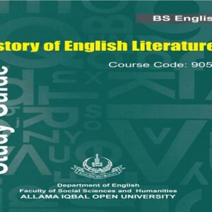 9053_HISTORY OF ENGLISH LITERATURE