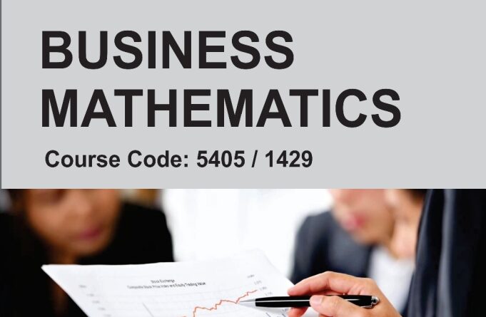 1429/5405_Business Mathematics_AIOU