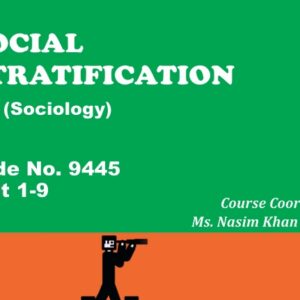 9445_SOCIAL STRATIFICATION