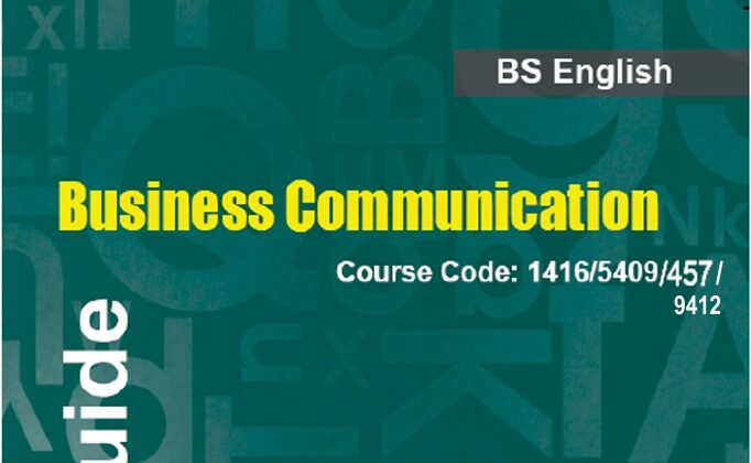 0457/1416/5409/9412_Business Communication